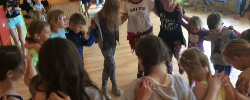 Taneczny Dzień Dziecka w Filii bibliotecznej w Jeżewie