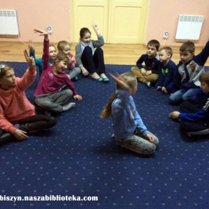 Zajęcia dla dzieci organizowane wspólnie ze świetlicą w Jeżewie. 18.01.2016