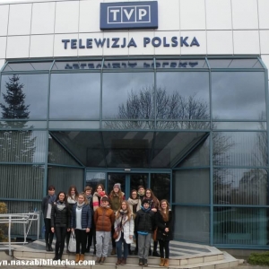 Drugi dzień warsztatów dziennikarskich. Wizyta w TVP3 Bydgoszcz. 28.01.2016 r.
