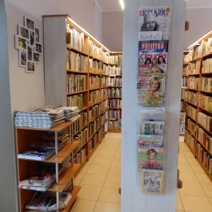 Biblioteka w Łabiszynie po remoncie. 2017