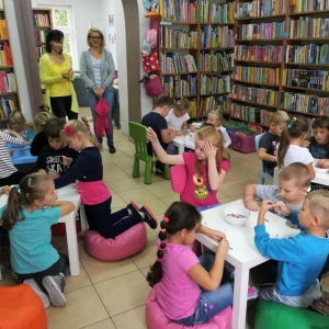 Czytanie jest super- spotkanie dla przedszkolaków. 15.09.2017 r. 