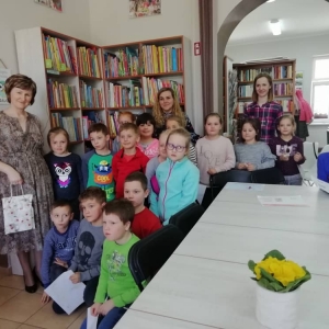 Międzynarodowy Dzień Książki dla Dzieci. Spotkanie dla pierwszaków. 02.04.2019 r.
