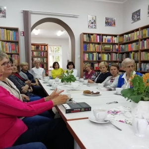 Spotkanie Dyskusyjnego Klubu Książki z Dorotą Schrammek. 14.05.2019